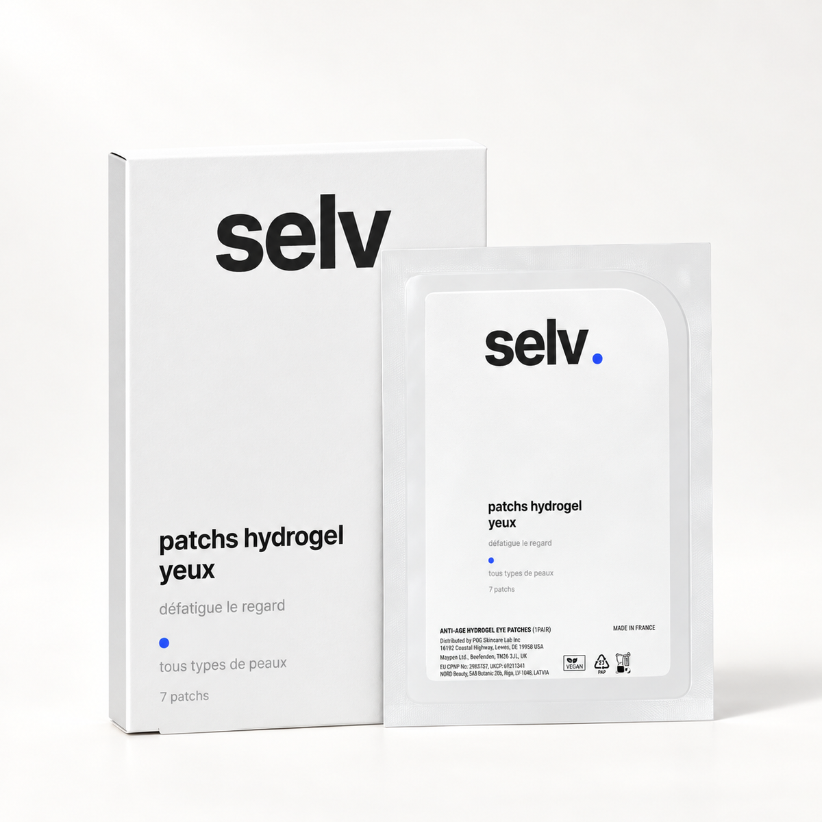 Patchs hydrogel yeux
